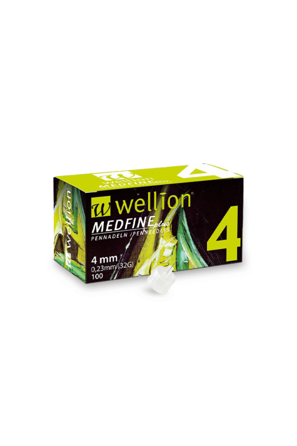 Wellion MEDFINE Plus Pen Needles 4mm