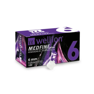 Wellion MEDFINE Plus Pen needles 6mm