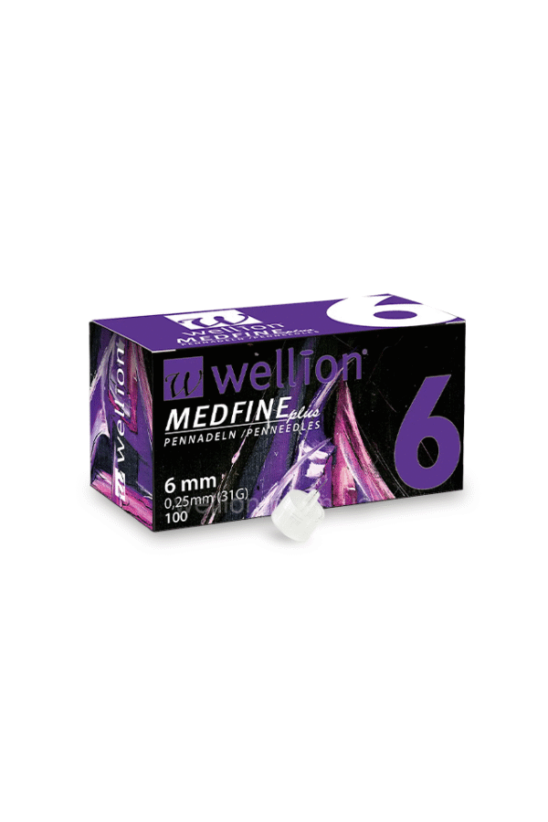 Wellion MEDFINE Plus Pen needles 6mm