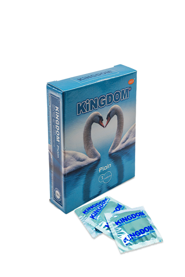 Kingdom Plain condom pack of 3 pcs