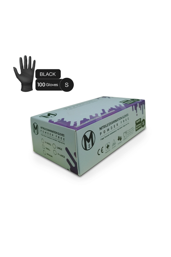 MZ NITRILE GLOVES PF (S)